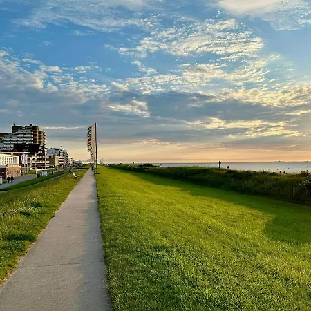 公寓 Urlaub Mit Blick Auf Duhner Heide 库克斯港